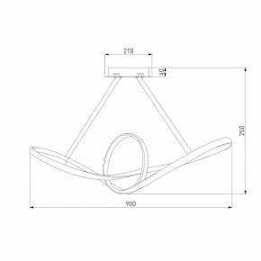 Подвесной светильник Eurosvet Kink 90174/1 сатин-никель в Лесном - lesnoy.mebel24.online | фото 6