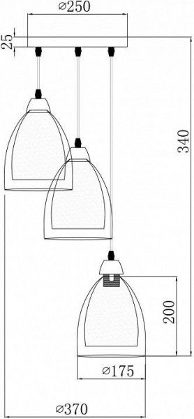 Подвесной светильник Freya Astery FR5375PL-03CH1 в Лесном - lesnoy.mebel24.online | фото 4