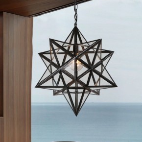 Подвесной светильник Imperiumloft Black Star Clear Glass 101314-26 в Лесном - lesnoy.mebel24.online | фото