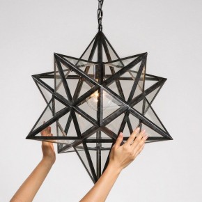 Подвесной светильник Imperiumloft Black Star Clear Glass 101314-26 в Лесном - lesnoy.mebel24.online | фото 2