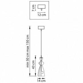 Подвесной светильник Lightstar Belle 814003 в Лесном - lesnoy.mebel24.online | фото 4