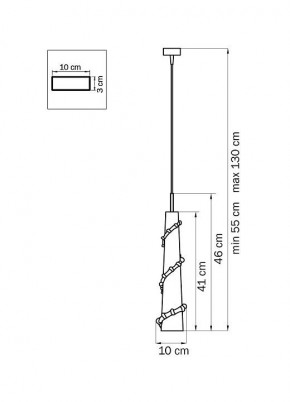 Подвесной светильник Lightstar Petalo 804310 в Лесном - lesnoy.mebel24.online | фото 4