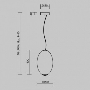 Подвесной светильник Maytoni Bruma MOD397PL-L19CH3K в Лесном - lesnoy.mebel24.online | фото 6