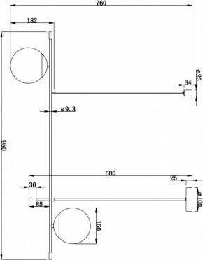 Подвесной светильник Maytoni Nostalgia MOD048PL-02G в Лесном - lesnoy.mebel24.online | фото 2