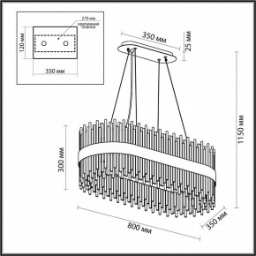 Подвесной светильник Odeon Light Focco 4722/24 в Лесном - lesnoy.mebel24.online | фото 5