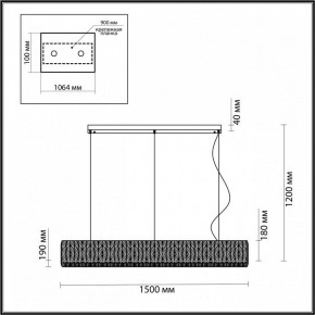 Подвесной светильник Odeon Light Panta 4927/60L в Лесном - lesnoy.mebel24.online | фото 5