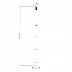 Подвесной светильник ST-Luce Zenith SL6231.403.04 в Лесном - lesnoy.mebel24.online | фото 3