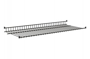 Полка сотовая L895 (черный муар) в Лесном - lesnoy.mebel24.online | фото