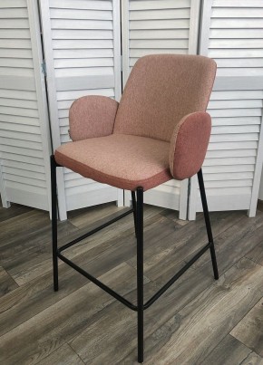 Полубарный стул NYX (H=65cm) VF109 розовый / VF110 брусничный М-City в Лесном - lesnoy.mebel24.online | фото 5