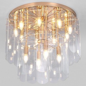 Потолочная люстра Eurosvet Claire 60170 золото в Лесном - lesnoy.mebel24.online | фото