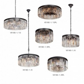 Потолочная люстра Vitaluce V5180 V5180-1/8PL в Лесном - lesnoy.mebel24.online | фото 4