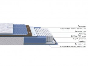 PROxSON Матрас Active Comfort M (Ткань Трикотаж Эко) 80x190 в Лесном - lesnoy.mebel24.online | фото 2