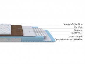 PROxSON Матрас Медвежонок (Cotton Little PROSON) 120x170 в Лесном - lesnoy.mebel24.online | фото 2