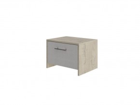 PROxSON Тумба Varna (ЛДСП+ткань Бунратти/Savana Milk (молочный)) 51x40 в Лесном - lesnoy.mebel24.online | фото