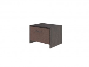 PROxSON Тумба Varna (ЛДСП+ткань Дуб Кантербери/Tesla Брауни) 51x40 в Лесном - lesnoy.mebel24.online | фото