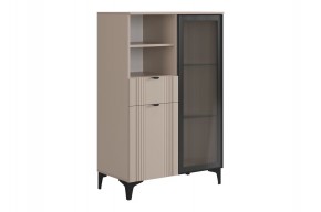 РИЧ Комод 2 со стеклом в Лесном - lesnoy.mebel24.online | фото 1