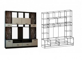 САБИНА ГОСТИНАЯ НАБОР №ВД-2 (венге/дуб белфорт) в Лесном - lesnoy.mebel24.online | фото 2