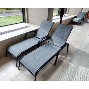 Шезлонг-лежак Бирма MC-2051C Grey в Лесном - lesnoy.mebel24.online | фото 1