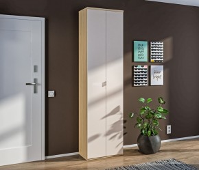 Шкаф 2 дверный Афина СБ-3312 (Дуб винченца/Кашемир серый) в Лесном - lesnoy.mebel24.online | фото