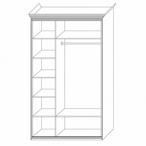 Шкаф 3-х дверный (корпус) Неаполь в Лесном - lesnoy.mebel24.online | фото 3