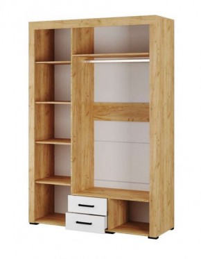 Шкаф 3-х створчатый Адель дуб крафт золотой/белый в Лесном - lesnoy.mebel24.online | фото 2
