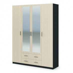 Шкаф 4-х створчатый Гармония ШК-602М в Лесном - lesnoy.mebel24.online | фото 1