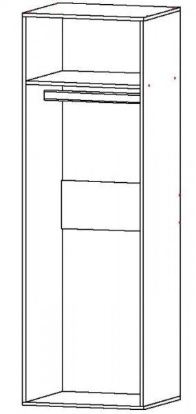 АЙВОРИ-1 Шкаф (ЦРК.АВР.01 шкаф) в Лесном - lesnoy.mebel24.online | фото 2