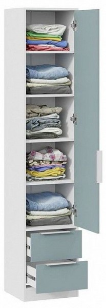 Шкаф для белья Марли в Лесном - lesnoy.mebel24.online | фото 2