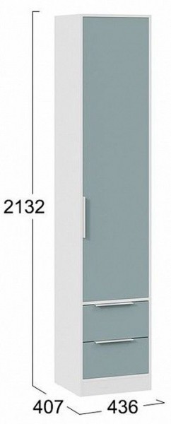Шкаф для белья Марли в Лесном - lesnoy.mebel24.online | фото 5