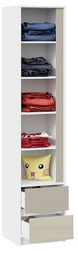 Шкаф для белья Сканди в Лесном - lesnoy.mebel24.online | фото 3
