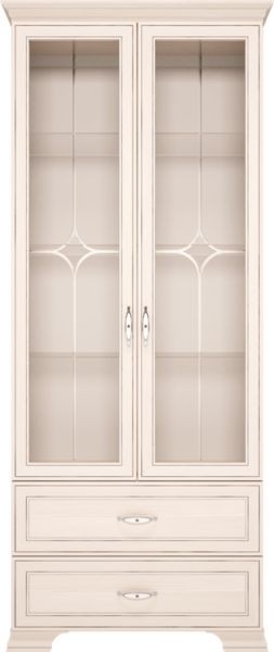 Шкаф для посуды 2-х дверный Венеция 16 бодега в Лесном - lesnoy.mebel24.online | фото 1