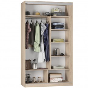 Шкаф-купе B-220х135х60-2 "Белла" в Лесном - lesnoy.mebel24.online | фото