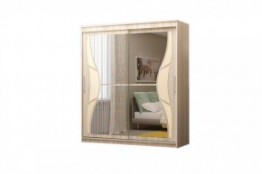 Шкаф-купе Бабочка 2.0 серия Альянс (дуб сонома) в Лесном - lesnoy.mebel24.online | фото