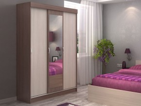 Шкаф-купе Басса ШКК 551 венге-дуб шимо светлый/темный в Лесном - lesnoy.mebel24.online | фото 2
