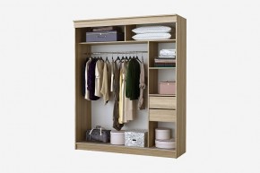 Шкаф-купе Фаворит 1.8 серия Альянс (дуб сонома) в Лесном - lesnoy.mebel24.online | фото 2