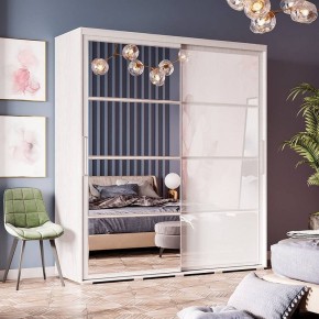 Шкаф-купе Крафт-6 (Ясень Белый) в Лесном - lesnoy.mebel24.online | фото