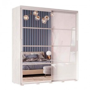 Шкаф-купе Крафт-6 (Ясень Белый) в Лесном - lesnoy.mebel24.online | фото 3