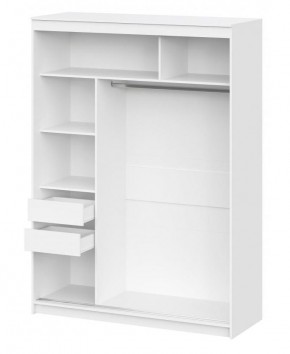 Шкаф-купе ШКП 3 (1600) серия 2 (белый текстурный) в Лесном - lesnoy.mebel24.online | фото 2