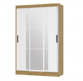 Шкаф-купе Тайм ШКК-03 (крафт/белый) в Лесном - lesnoy.mebel24.online | фото