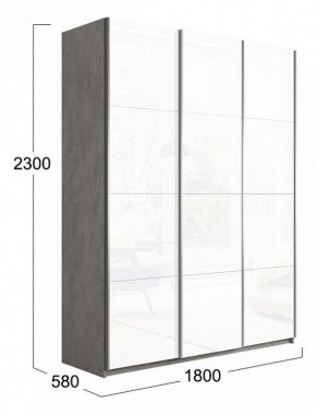 Шкаф-купе Траст СШК 2.180.60-15.15.15 в Лесном - lesnoy.mebel24.online | фото 3