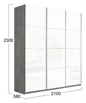 Шкаф-купе Траст СШК 2.210.70-15.15.15 в Лесном - lesnoy.mebel24.online | фото 3