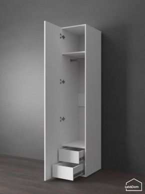 Шкаф Linnea MHR-1PO-3 2050х400х510 (Белый-М 11.1.2) в Лесном - lesnoy.mebel24.online | фото 5