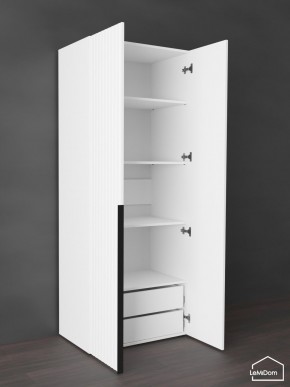 Шкаф Linnea MHR-2-4 2050х800х510 (Белый-М 11.1.2) в Лесном - lesnoy.mebel24.online | фото 6