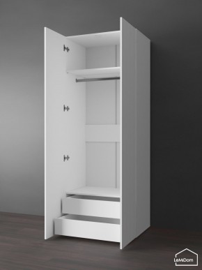 Шкаф Linnea MHR-2PO-3 2050х800х510 (Белый-М 11.1.1) в Лесном - lesnoy.mebel24.online | фото 5