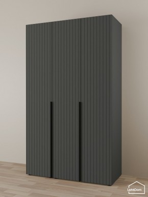 Шкаф Linnea MHR-3-2 2050х1200х510 (Графит-М 11.1.25) в Лесном - lesnoy.mebel24.online | фото 1