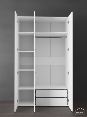 Шкаф Linnea MHR-3PO-2 2050х1200х510 (Белый-М 11.1.1) в Лесном - lesnoy.mebel24.online | фото 6