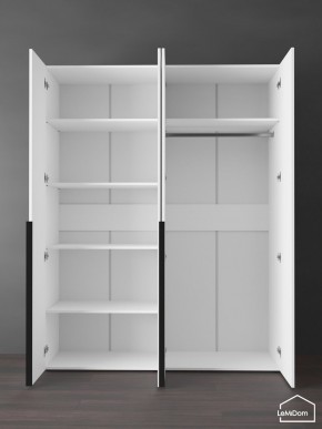 Шкаф Linnea MHR-4-1 2050х1600х510 (Белый-М 11.1.1) в Лесном - lesnoy.mebel24.online | фото 4