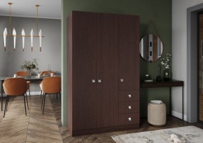 Шкаф Лофт 3-х створчатый в Лесном - lesnoy.mebel24.online | фото 4