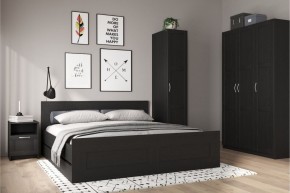 Шкаф ПЕГАС однодверный с рамочным фасадом, цвет Дуб Венге в Лесном - lesnoy.mebel24.online | фото 4