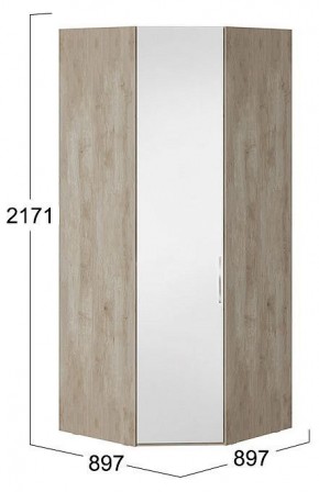 Шкаф платяной Эмбер СМ-348.07.007 L в Лесном - lesnoy.mebel24.online | фото 3